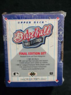 Upperdeck baseball set final edition
