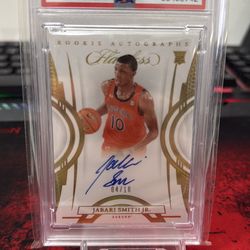 2022 Flawless Jabari Smith Jr RC Auto Gold 4/10 PSA 10