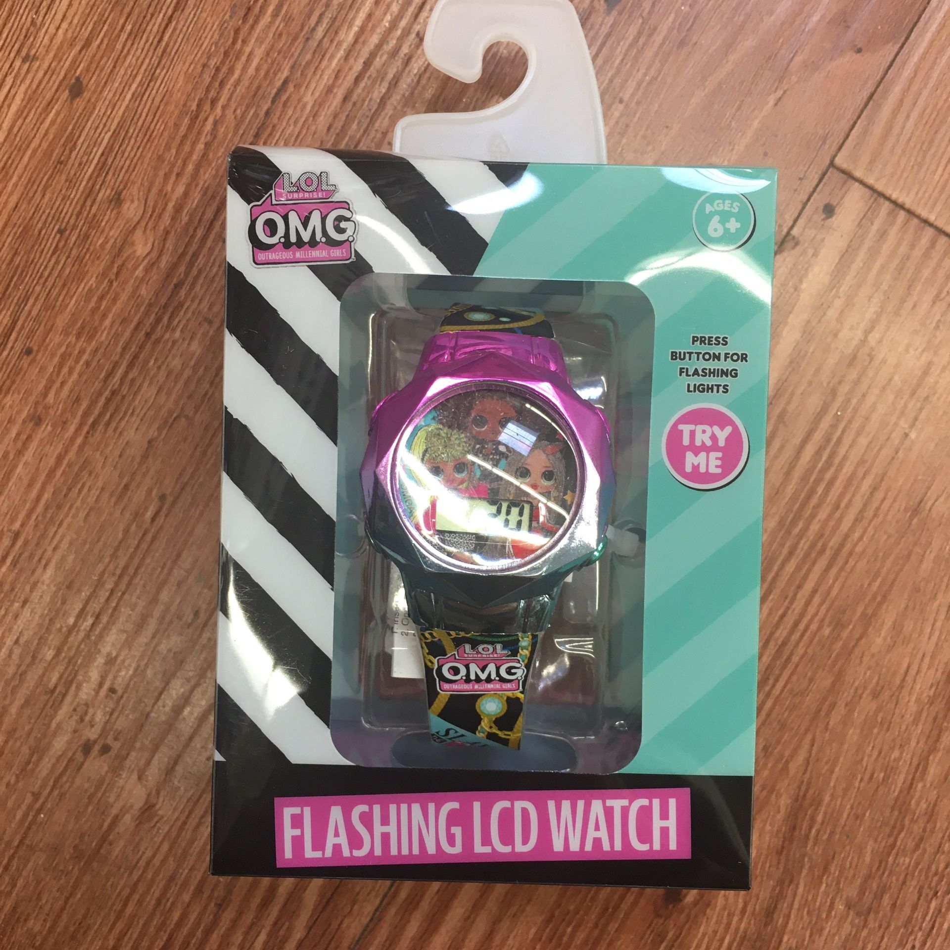 NWT L.O.L Surprise Flashing LCD Watch
