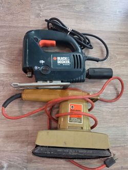 Black & Decker Jigsaw and Orbital Sander Set