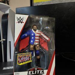 Signed Zack Ryder Wwe Elite Action figure