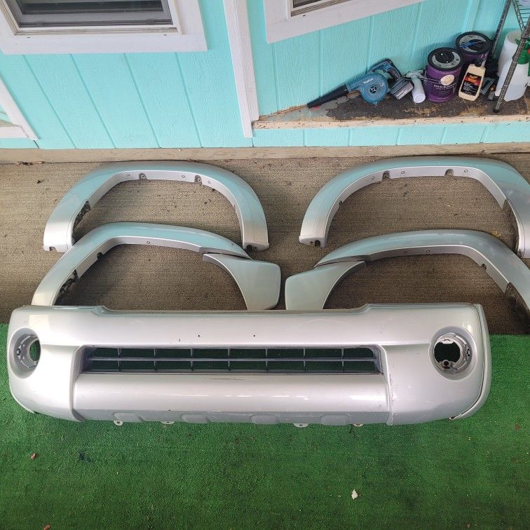 Toyota Tacoma Front Bumper And Fender Flers