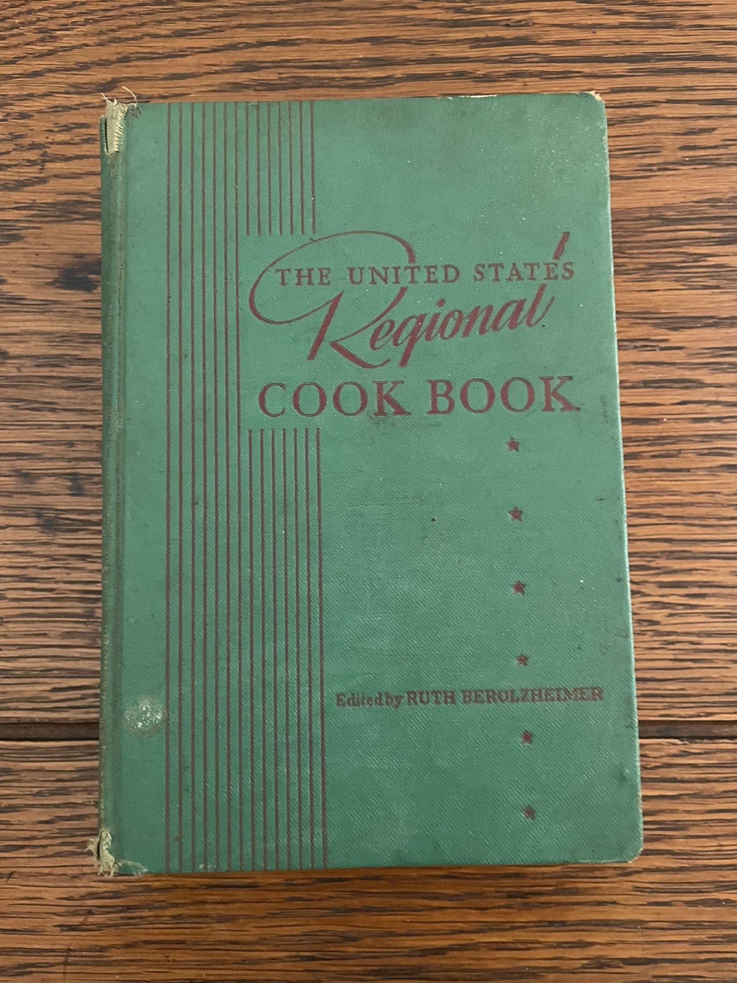 Vintage United States Regional Cookbook