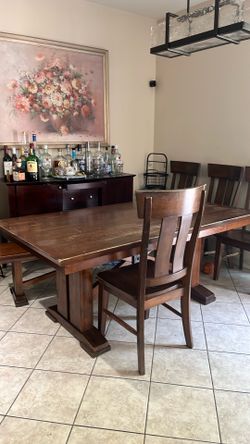 Wooden table