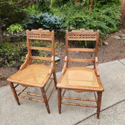 Caned Dutch Chairs