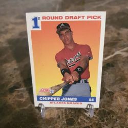 Chipper Jones Rookie Card