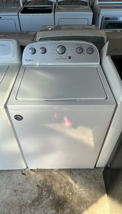 White Whirlpool Top Load Washer LargeCapacity