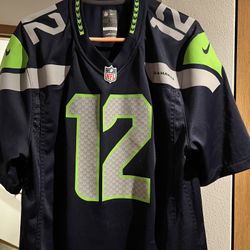 Trade Wanted:  Seattle Seahawks 12th Fan NFL Jersey -L 