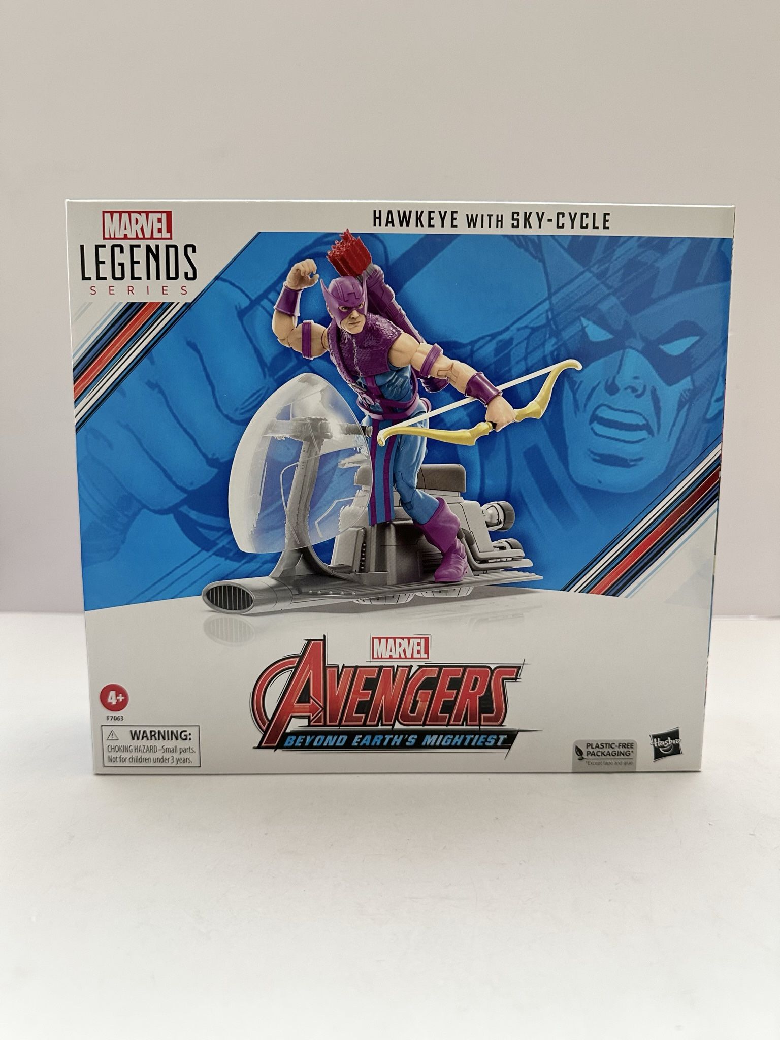 Marvel Legends Hawkeye With Sky-Cycle