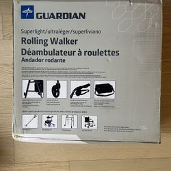 Brand New Medline Guardian Rolling Walker (Superlight) – Never Opened