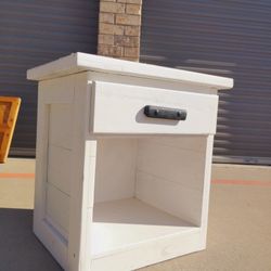White Nightstand 
