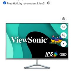 Viewsonic 32 In 1080p Monitor