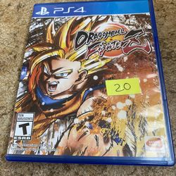 Dragonball Fighter Z PS4 