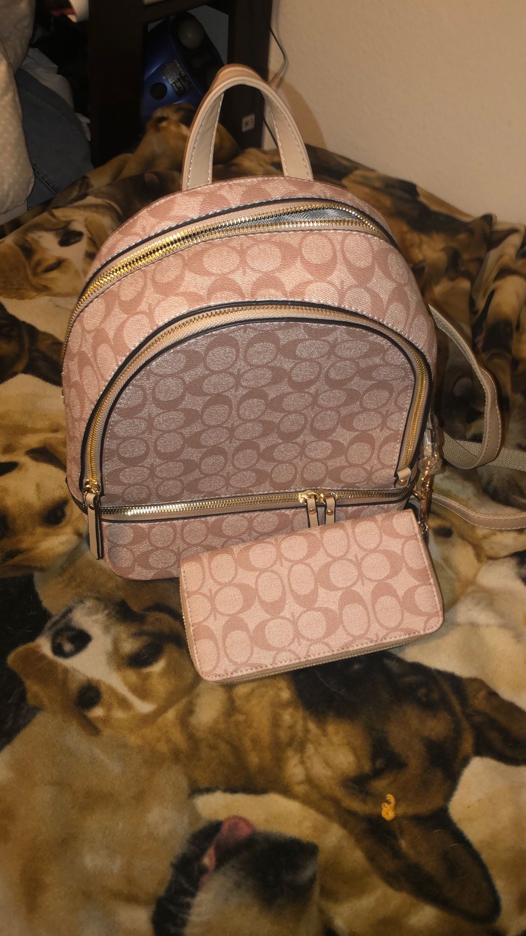 Women’s backpack/purse with wallet