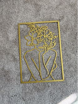 Metal wall art
