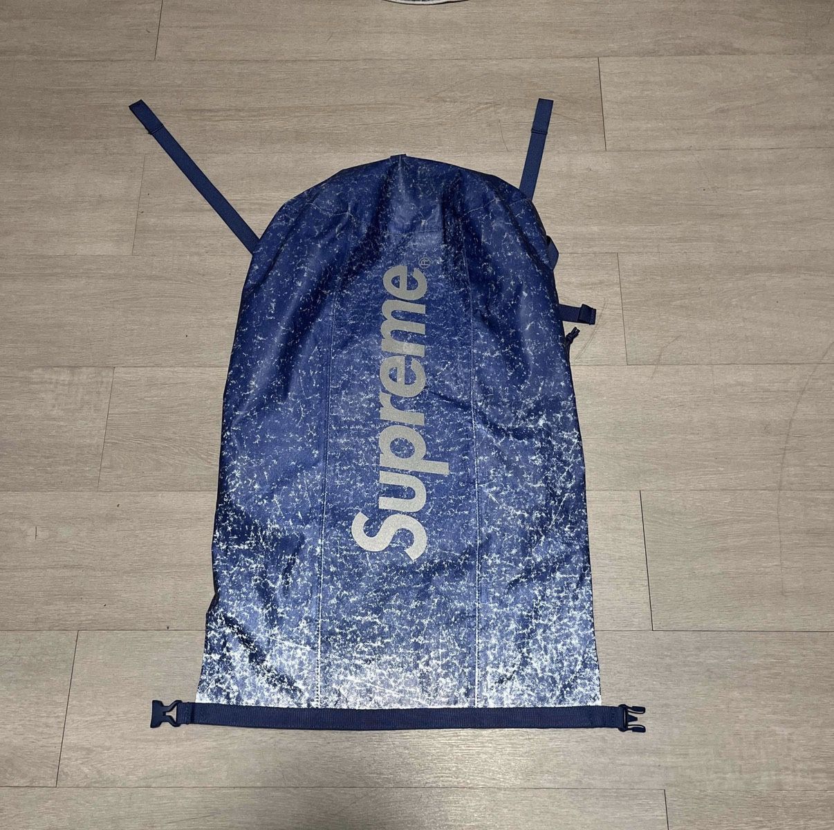 Supreme Waterproof Reflective Speckled Backpack “Royal”