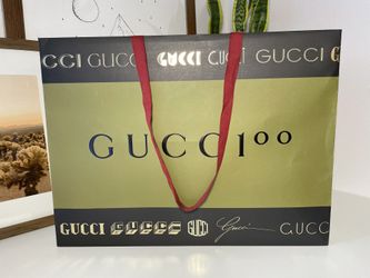 gucci paper bag