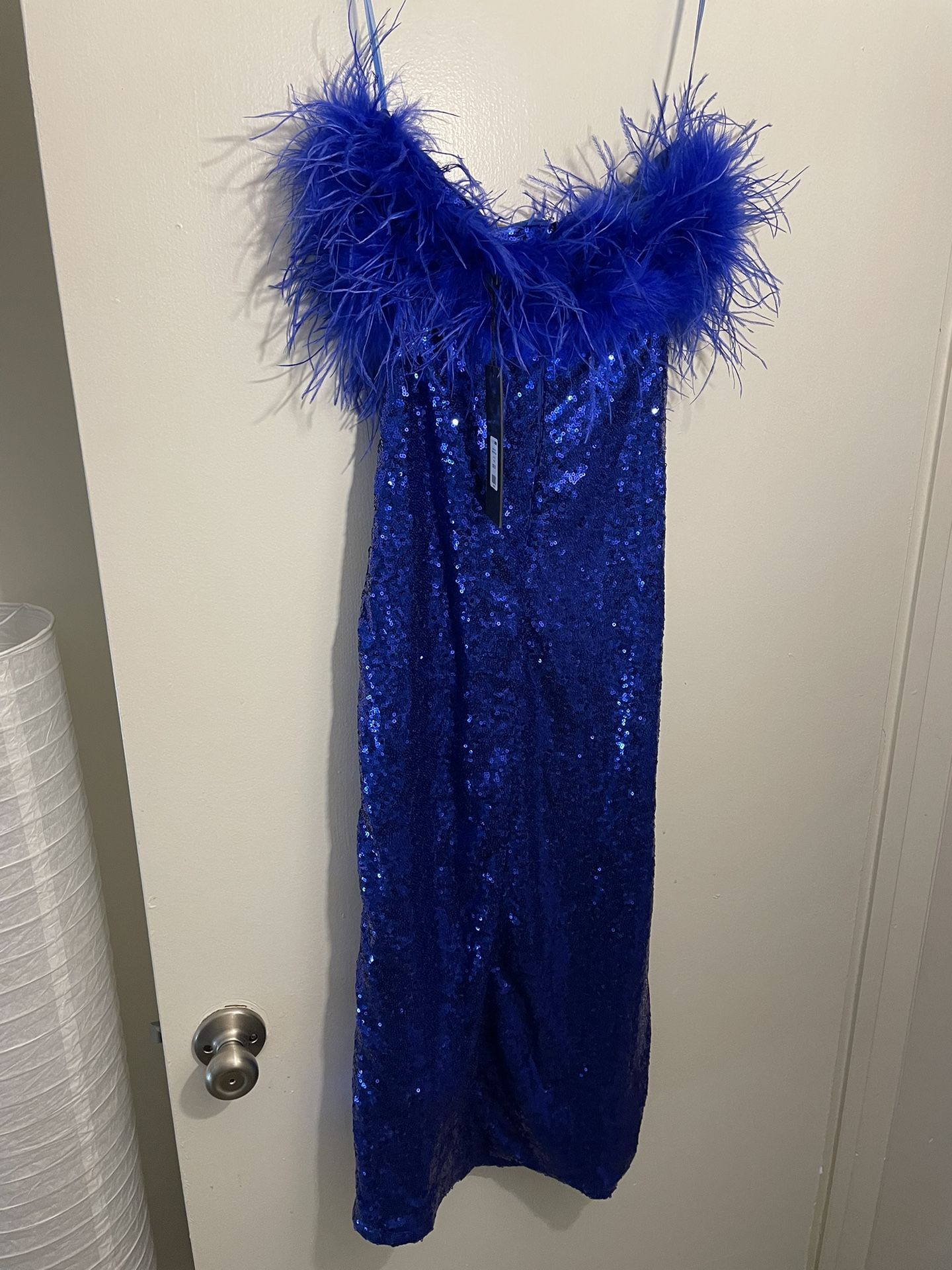 Pretty Royal Blue Dress