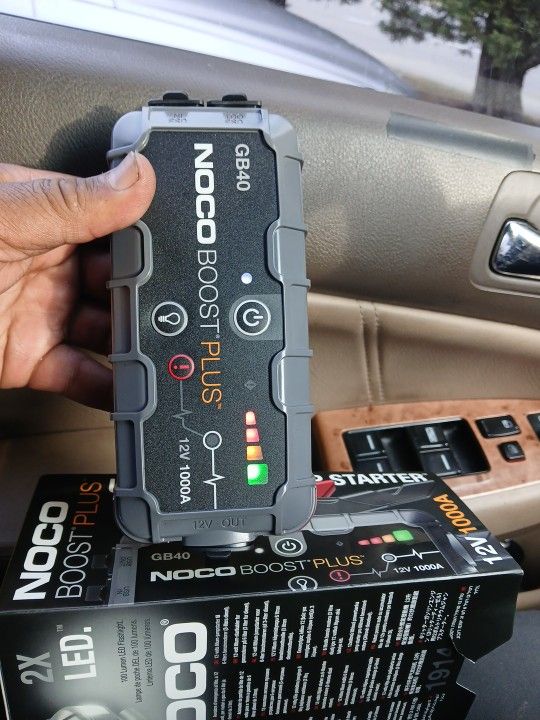 Jumpers Noco  12v. 1000amp