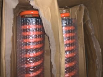 automotive lowering coil springs