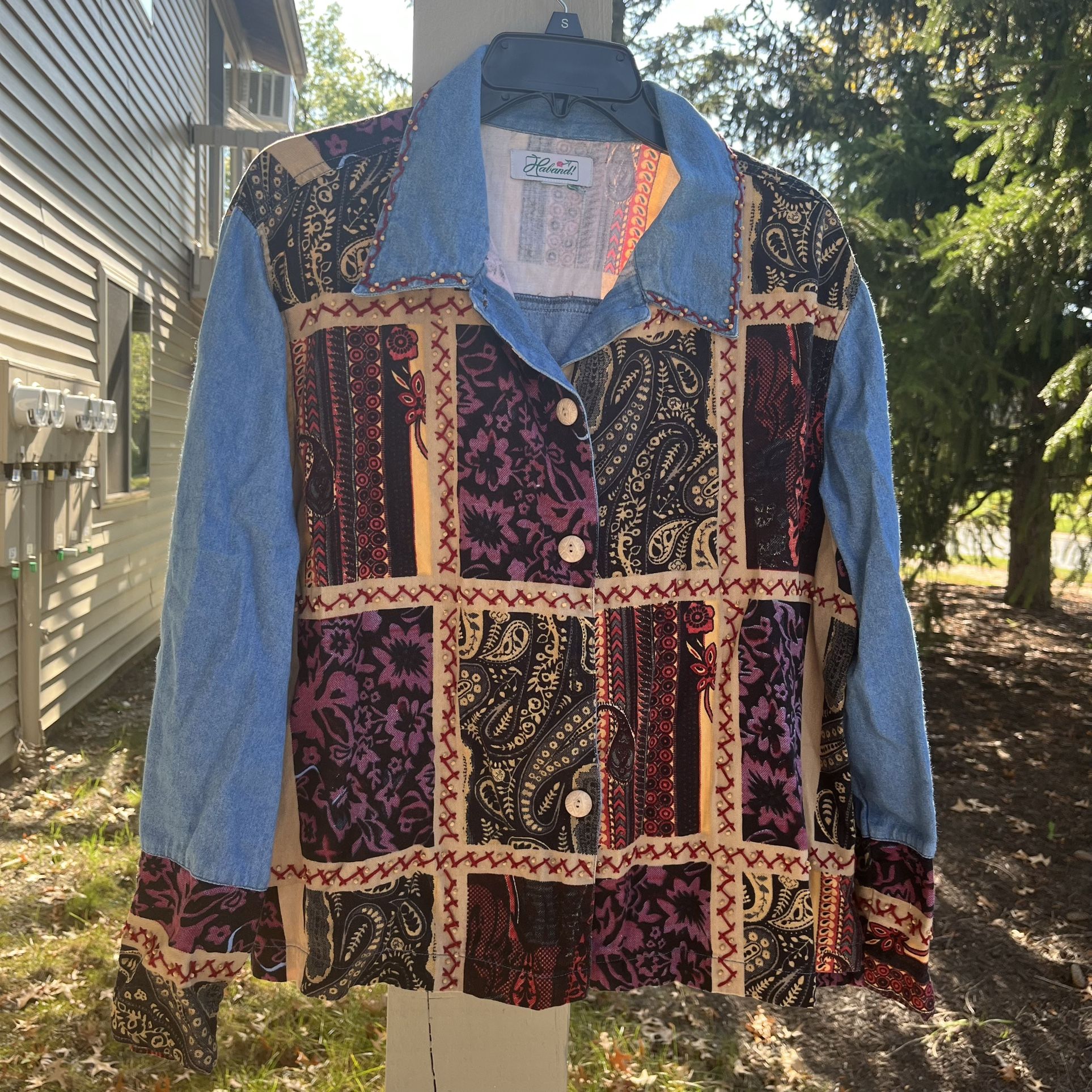 Vintage Haband Denim Jacket Women's
