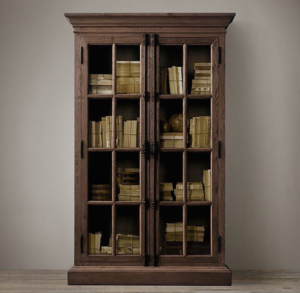 Restoration Hardware French Casement Bookcases for Sale in ...