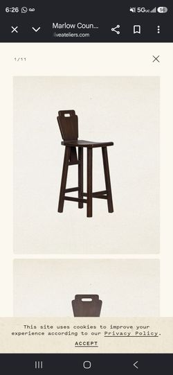 Olive Ateliers Barstool