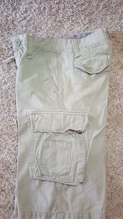 Tan Cargo Shorts - Size 8