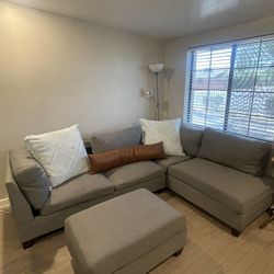Sectional Sofa Grey