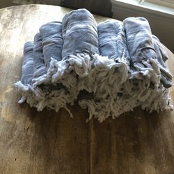 17 Medium Size Gray Towels