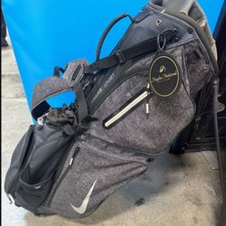Stand Alone Nike GOLF Bag With Cooler Compartment  With Carry Strap 
