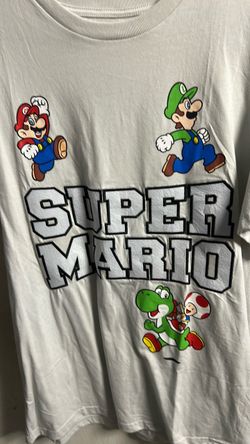 Super Mario Graphic T-Shirt White