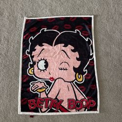 Small blanket Betty Boop