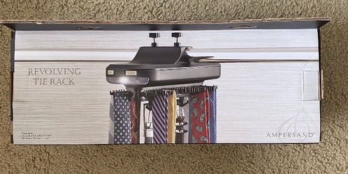 NEW Battery Operating Revolving Tie Rack