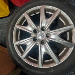 Infiniti G37 Sedan 18" Duckbill Wheels 