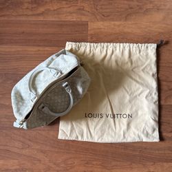 Louis Vuitton Monogram Mini Lin Speedy 30 Ivory