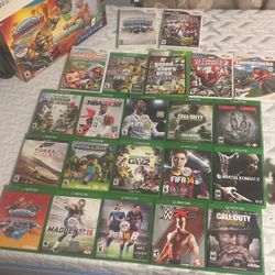 Xbox One, Xbox 360 And Wii Games Disc
