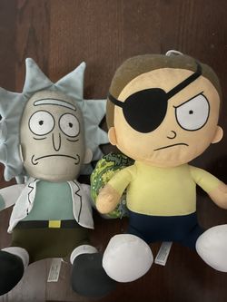 Rick & Morty Limited Edition Stuffed Characters