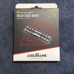 Solid State Drive 2TB  PS5 Compatible.