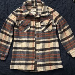Girls Flannel Jacket