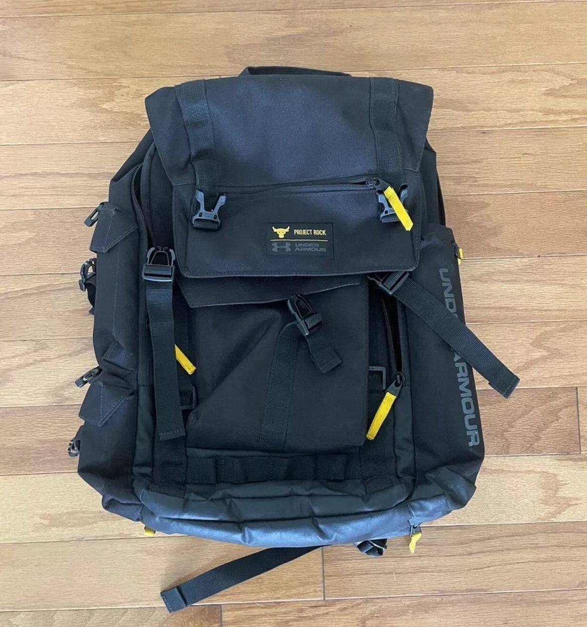 Under armour UA x Project Rock Freedom Regiment Backpack Black