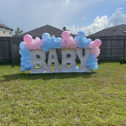 Marquee Baby Letters