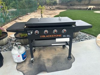 Blackstone griddle- 36”-4 burner w/ cover