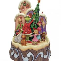CHRISTMAS GRINCH, “CARVED BY HEART”, JIM SHORE, GREAT GIFT
