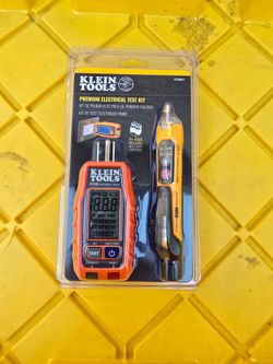 Klein Tools
Premium Non-Contact Voltage and GFCI Receptacle Electrical Test Kit