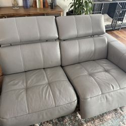 Huge L Shaped Couch  With Light Wear