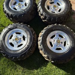 Yamaha OEM Aluminum Wheels with Tires -  Special Edition