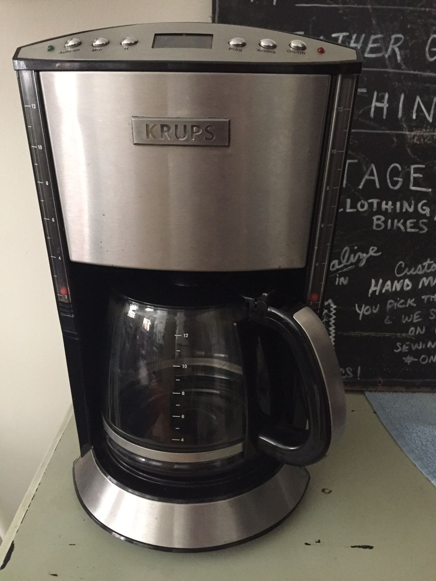 KRUPS 8 cup coffee maker