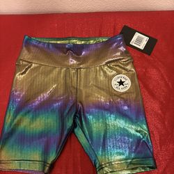 Brand New Girls Converse Multicolor shorts - kids Size Small - Christmas Gift - Simi Valley
