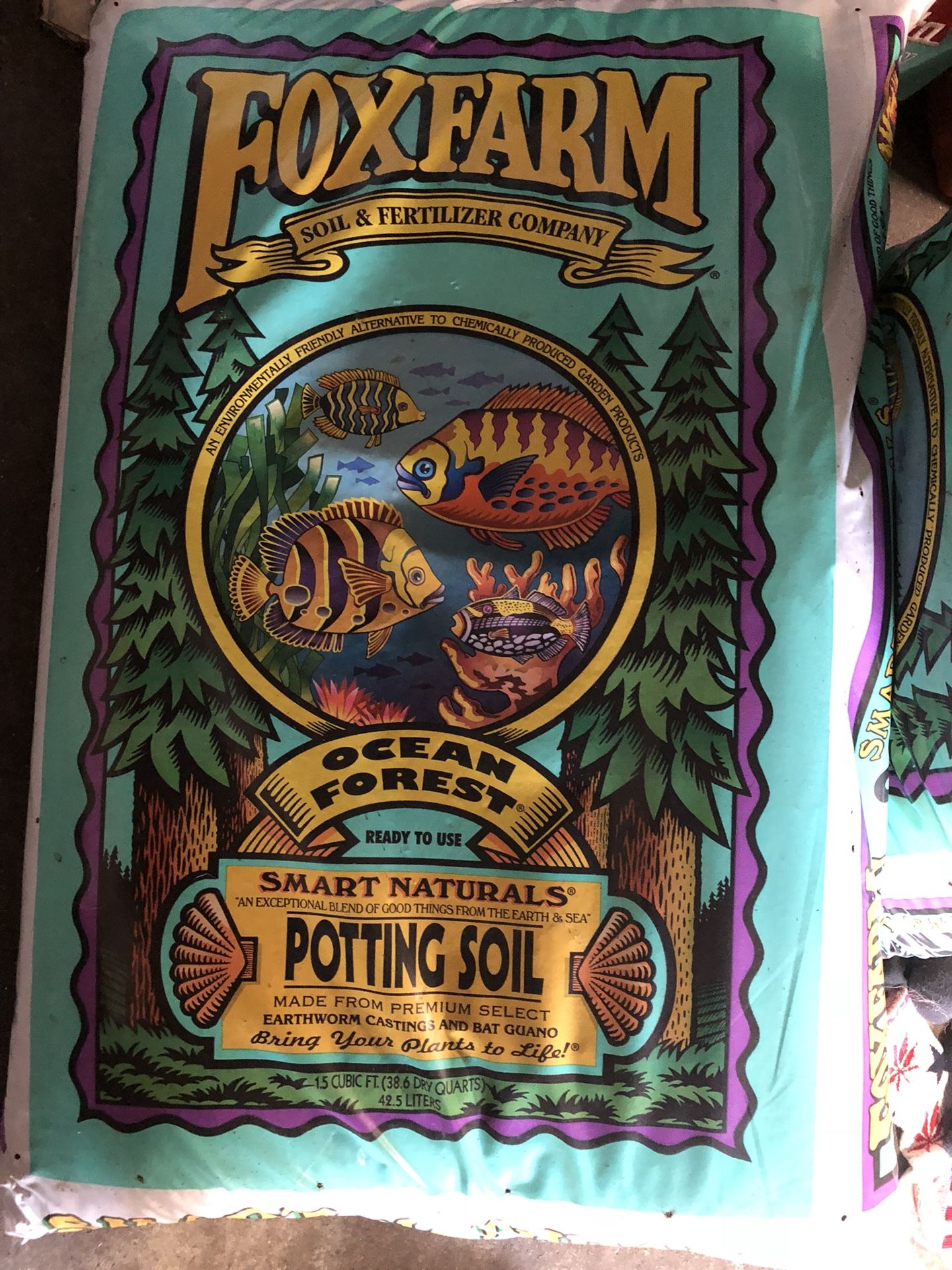 Fox Farm ocean Forrest soil
